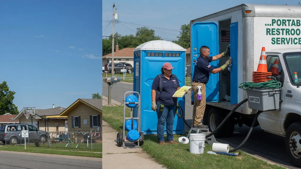 Portable Toilet Rental in Modesto, IL near me